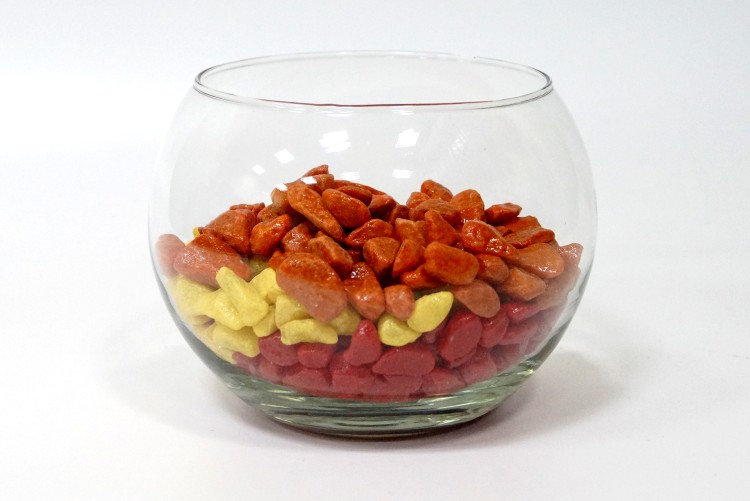 2066 Ваза шаровая H-100мм D-120мм (1 л)