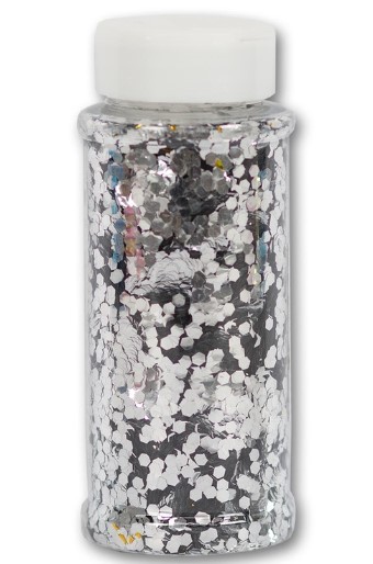 1501-4126 Блестки Конфетти д/декора серебро 90гр/G 1501-4126 Блестки Конфетти д/декора серебро 90гр/G