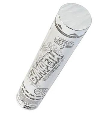 1501-4770 Хлопушка Бумфети 30см конфетти белое