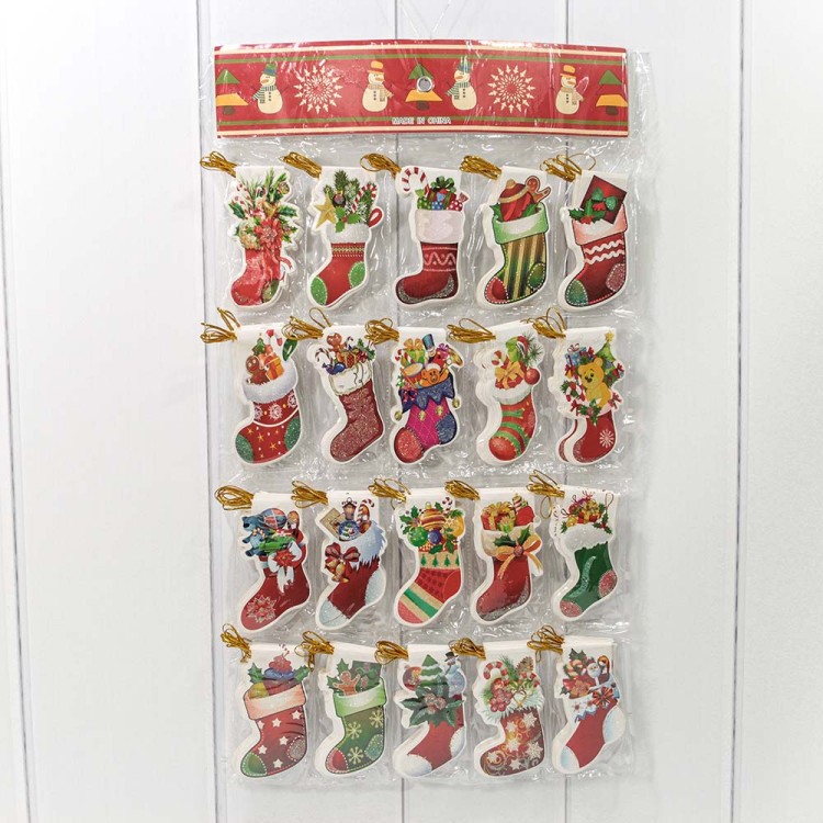 1140/5872 Открытки Набор "Новый год" (микс 15) 5,5*10,4 1/160 1/50