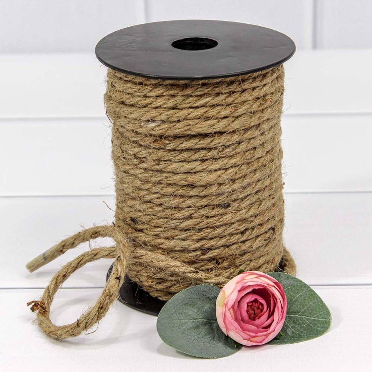 28820/112 Пеньковая верёвка 5мм*25м 1/60