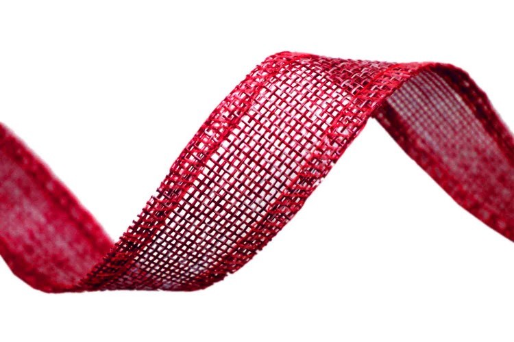 5511-25/19 Лента декоративная из искусственного льна с проволокой 2,5 см*25 ярд фиолетовый 1/100 5511-25/19 Лента декоративная из искусственного льна с проволокой 2,5 см*25 ярд фиолетовый 1/100