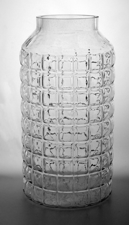 2570 Ваза микс скандик "Альхес" декоративная с текстурой H-300мм D-155мм (4,4 л) 