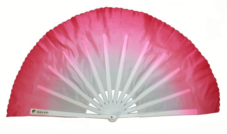 VR10-22 Веер для танцев розовый 82 см 1/2 