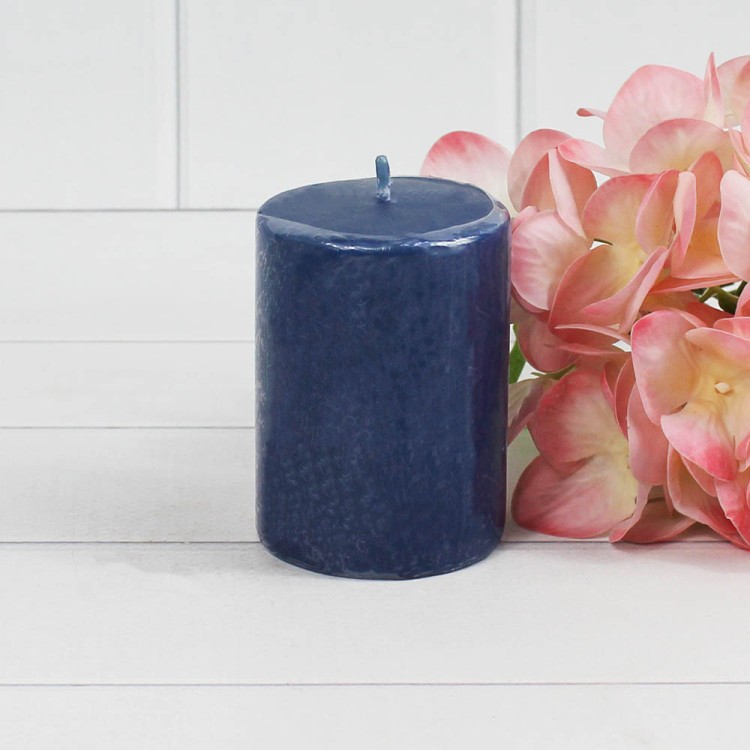 1381604400 Цилиндр 50 Н80 свеча парафиновая, берлинская лазурь