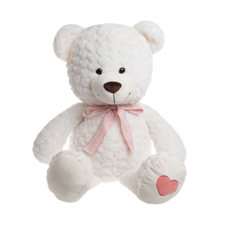 DL204006509W Мягкая игрушка "Мишка" белый 40 см 