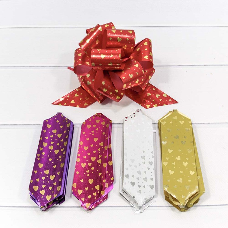 000534-50 Бант-шар 5 см "Сердечки" 1/50 1/3000