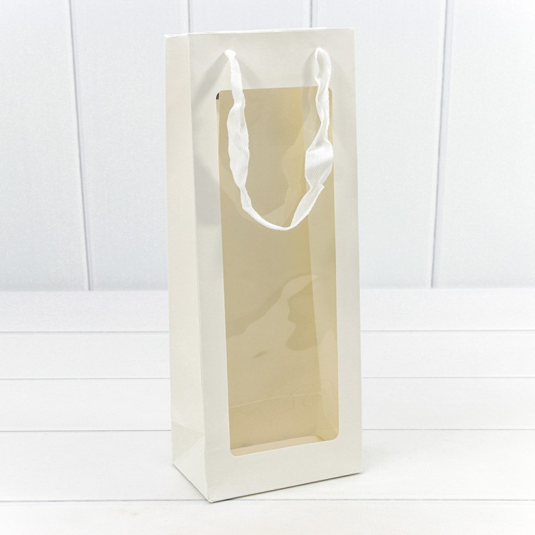 000198M/07 Пакет подарочный Белый 34*13*8 210г 1/20 1/300