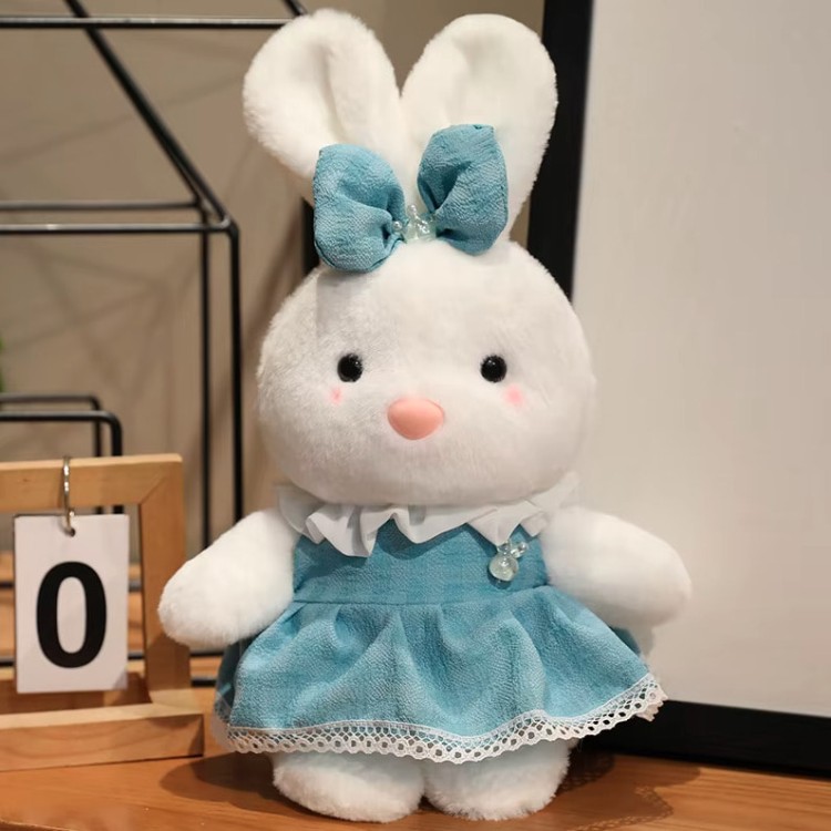 DE802328905LB Мягкая игрушка Зайка размер 23см Голубой DE802328905LB Мягкая игрушка Зайка размер 23см Голубой