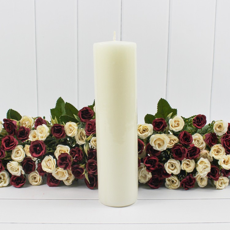 1380440100 Цилиндр 50 Н200 свеча парафиновая белый