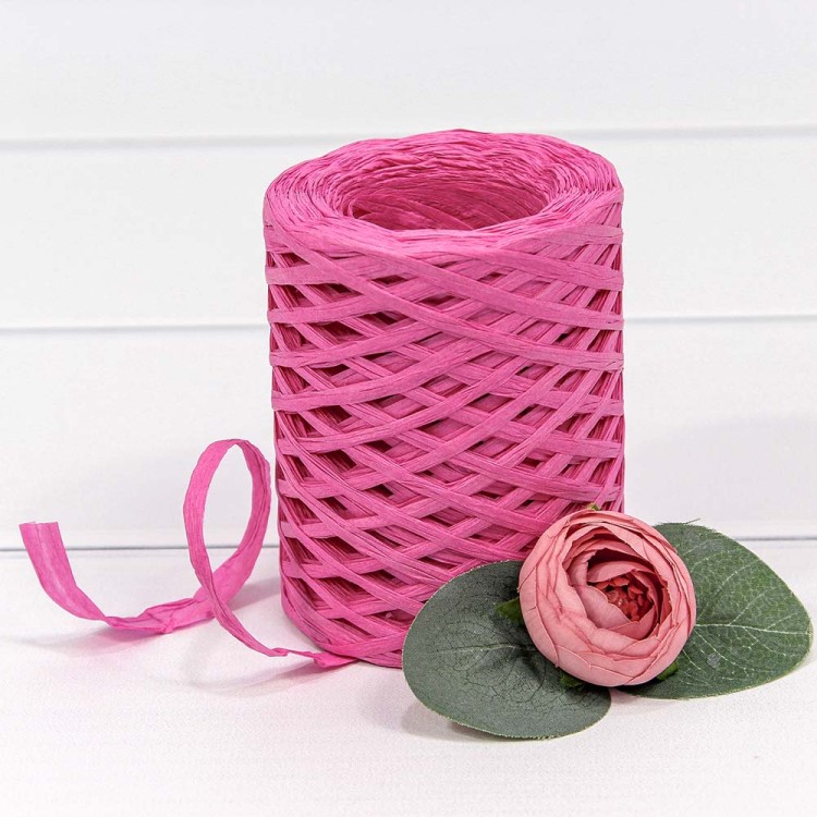 28870/1 Рафия бумажная 150м Пурпурный 1/72